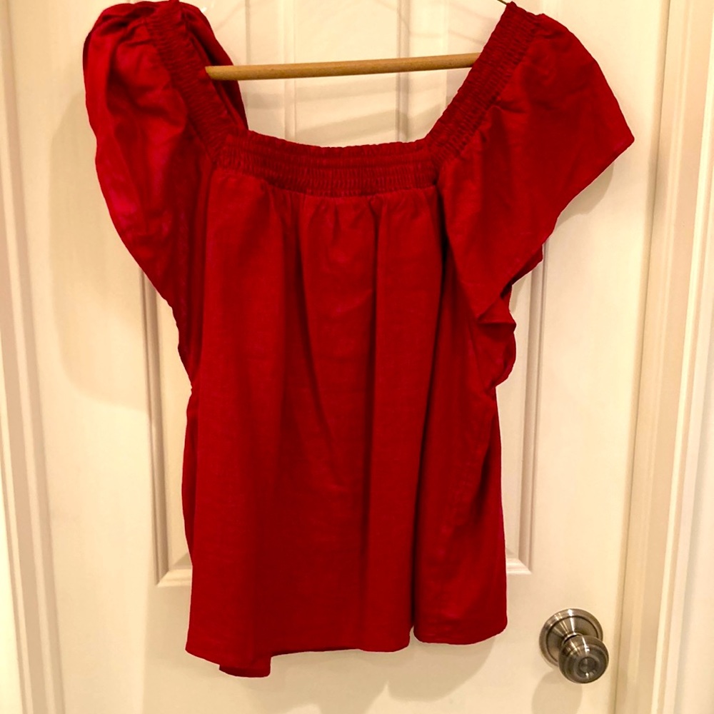 Cute peasant top!